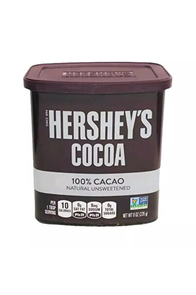 Hershey مسحوق كاكاو طبيعي غير محلى من هيرشيز - 230 جم