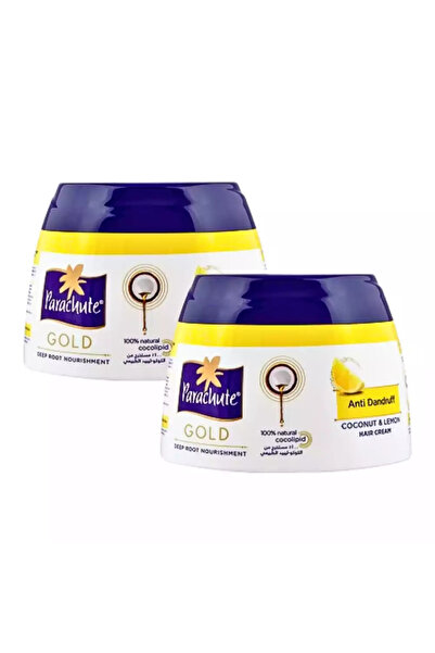 Parachute Gold Vitamin-E Coconut And Lemon Anti-Dandruff Hair Cream- 2X140ml