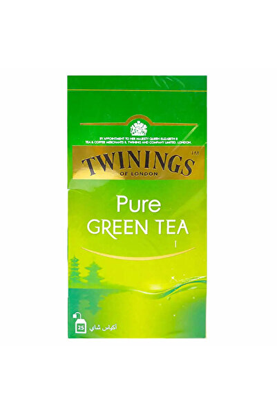 Twinings Of London Pure Green Tea, 25 Tea Bags in one Pack