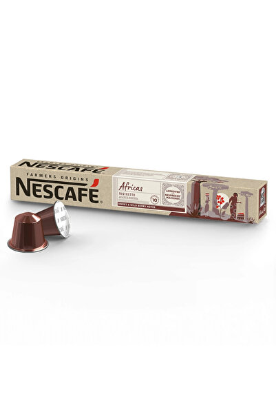 Nescafe Farmers Origins Africas Ristretto Arabica Robusta Coffee Capsule Swee...