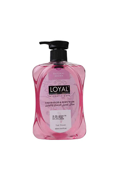 Loyal Liquid Hand & Body Wash With Pink Dream - 500ml