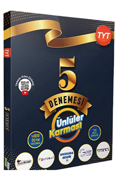 Analiz Yayınları Ünlüler Karması Tyt 5'li Genel Deneme