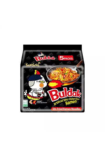 SAMYANG Hot Chicken Ramen Noodle 140gms, Pack of 5