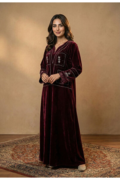 Rokon Dana Elegant velvet galabiya