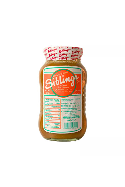 siblings Salted Anchovies Monamon Dilis- 340gms