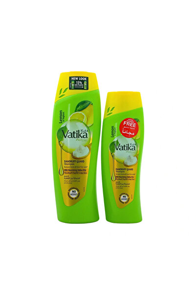 Vatika Dandruff Guard Shampoo With Lemon And Yogurt Removes Dandruff- 400ml+2...