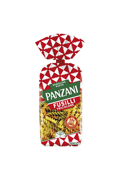 Panzani Fusilli Tricolor Premium Semolina Pasta- 500gms