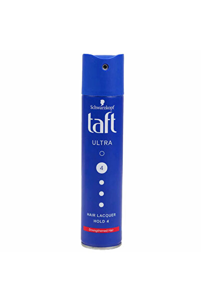 Schwarzkopf Taft Ultra Hair Lacquer, hold 4 for Strengthened Hair - 250ml