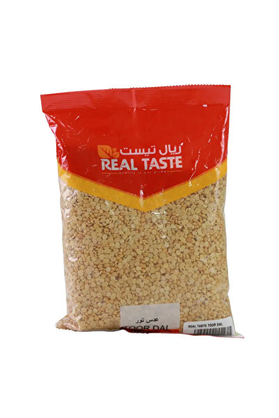 REAL TASTE عبوة عدس التور - 1 كجم