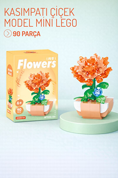 Nandy Home Kasımpatı Çiçek Model Karakter Figürü 3D Yapı Oyuncakları