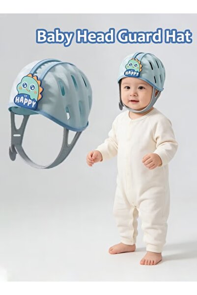 Generic خوذة أمان للأطفال الرضع، واقي رأس للأطفال أثناء الزحف والمشي، خوذة مض...