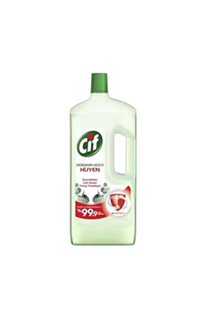 Cif Doğanın Gücü Hijyen Dezenfektan Çok Amaçlı Yüzey Temizleyici 1500 ml X 2