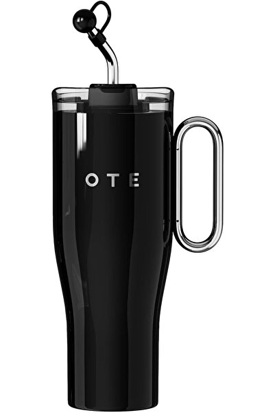Genericc OTE 1.2L Tumbler with Handle and Straw Lid, Double Walled Vacuum Sta...