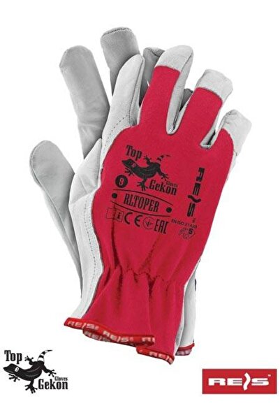 Raw-Pol Protective gloves for drivers RLTOPER ZW 8 Red