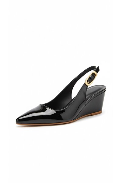 HVZ Exclusive Black Wedge Shoes