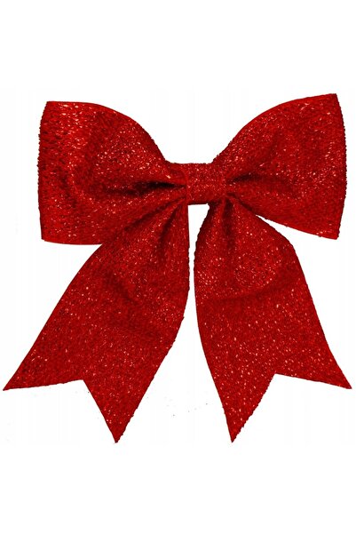 SERSIMO Decorative Christmas tree cover, 21x23cm, red