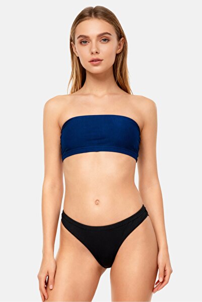 Nike Women Solid Bikini Bottom, Black