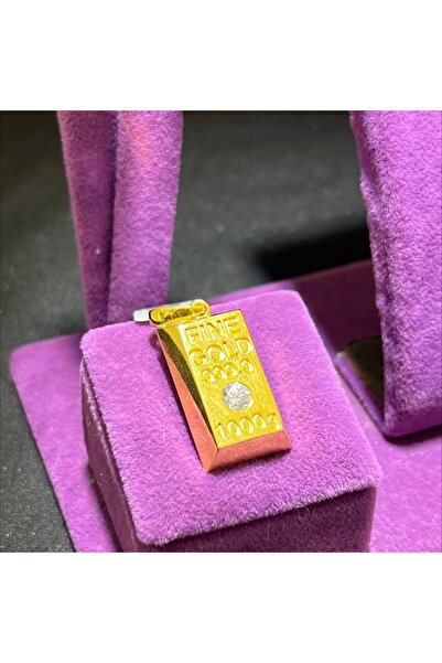 paksoy kuyumculuk 22 Ayar Altın Kolye Ucu Modern Tasarım 4.50gr Hediye - C00266