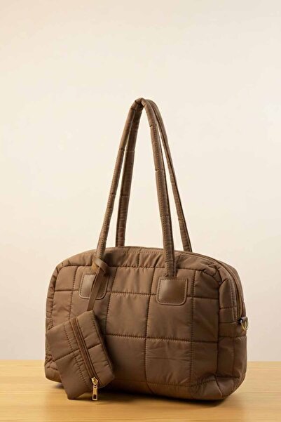 vynor atelier Geantă matlasată de umăr și de mână pentru femei 32 X25X10