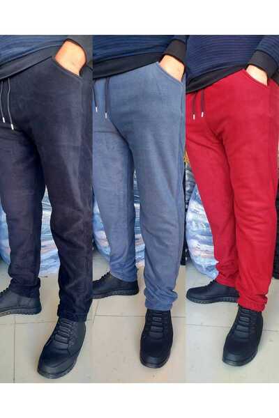 SURMARİ 3 Pieces Regular Unisex Winter Fleece Sweatpants