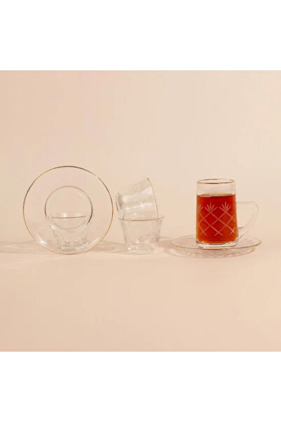 TULIN طقم فناجين شاي وقهوة مكون من 36 قطعة