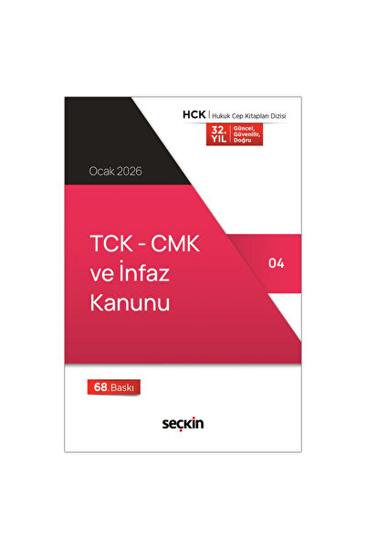 Savaş Yayınevi TCK CMK ve İnfaz Kanunu - Seçkin Yayınevi Kanun Metinleri Ocak...