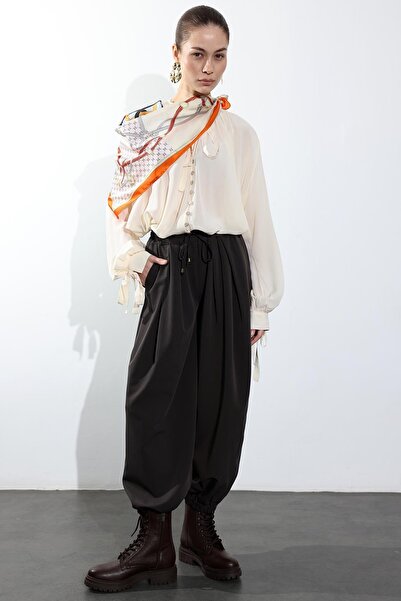 5in1Canpolat Bitter Brown Jogger Pants 51224