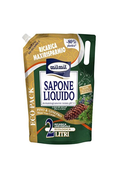 Mil Mil Set 2 x Rezerva Sapun Lichid Mil Mil, Pin si Ienupar 2 l