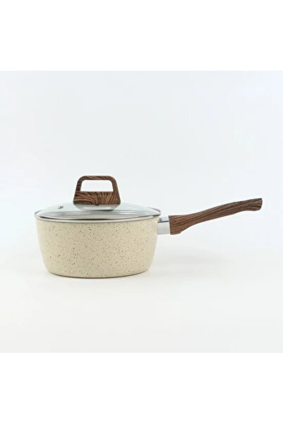 Generic Pot with wooden handle - 20 cm capacity