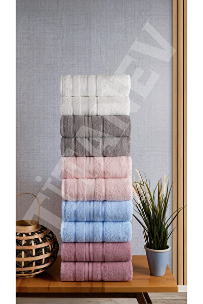 TİTANEV HİERA Set de 10 prosoape pentru mâini și față, 50x90 cm