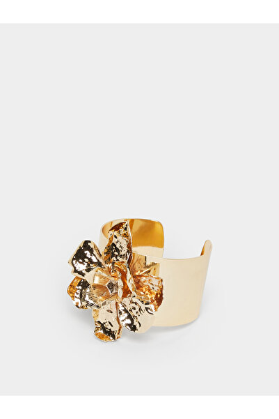 Styli Golden Flower Cuff Bracelet