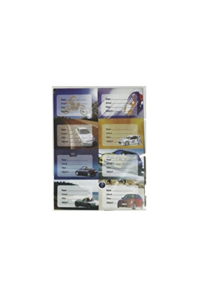 OEM Etichete Scolare Model MASINI