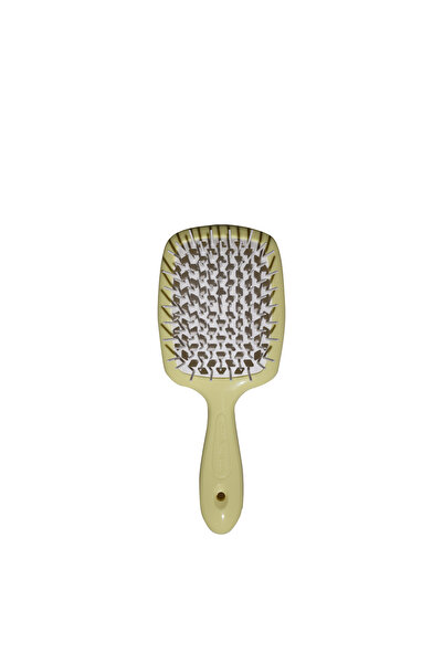 Janeke فرشاة شعر سوبر براش باللون الأصفر والأبيض 93SP226 GIA