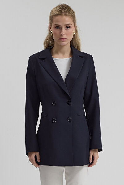 ABOUT US Regular Fit K Double-Breasted Closure Blazer Jacket # Au-5050