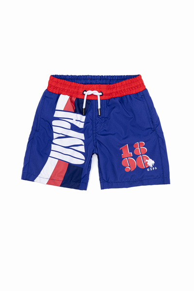 U.S. Polo Assn. Erkek Çocuk Mavi Deniz Şortu 50252061-VR212