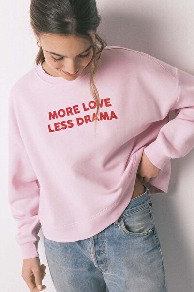 Women'secret Pink cotton sweatshirt