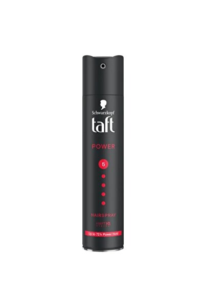 Taft Set of 3 x Power Caffeine Hairspray No. 5 Mega, 250 ml
