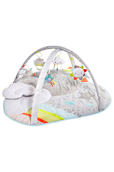 Skip Hop صالة ألعاب سيلفر لاينينج كلاود، بساط لعب للأطفال الصغار والأطفال