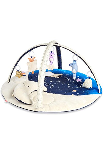 Skip Hop صالة ألعاب للأطفال، أحلام سماوية، بساط لعب للأطفال الصغار، رمادي