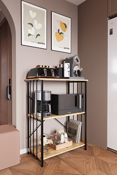 AWOX DEPOLA Metal Depolama Rafı Çok Amaçlı Raf Kiler Dolabı 100x40