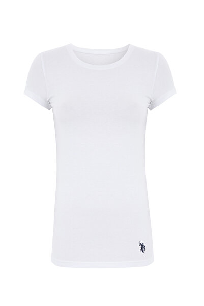 U.S. Polo Assn. Women's White Underwear Top 50261055-Vr013