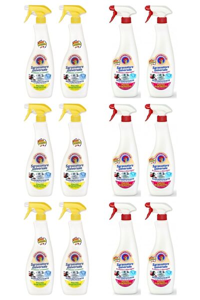 Chanteclair Chante Clair Universal degreaser, Lemon, 600 ml x6 + Marseille 60...