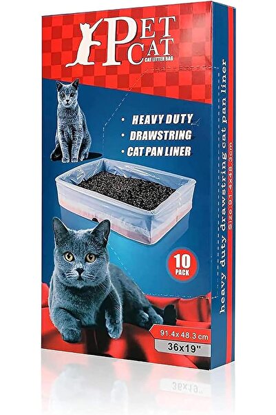 Arabest بطانات صندوق فضلات القطط، سهلة التنظيف، مانعة للتسرب، متينة، مزودة بر...