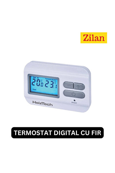 Zilan Digital Central Heating Thermostat - Wired, Heating/Cooling - HeizTech ...