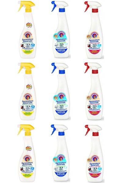 chante clair Degresant universal, Lămâie x3, Bicarbonat x3, Marsilia x3 600ml...