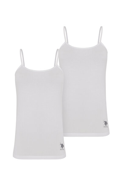 U.S. Polo Assn. ملابس داخلية نسائية بيضاء 50238688-600