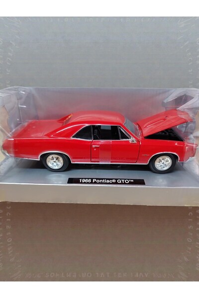 Sunman سيارات أمريكية كلاسيكية قابلة للتجميع بمقياس 1:25 طراز 1966 بونتياك جي...