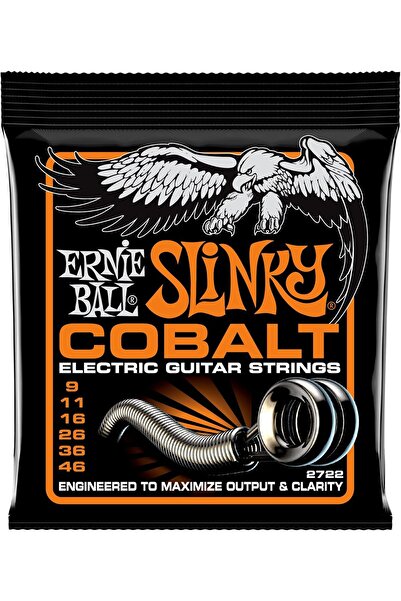 Ernie Ball Hybrid Slinky Cobalt Electric Guitar Strings - 9-46 Gauge