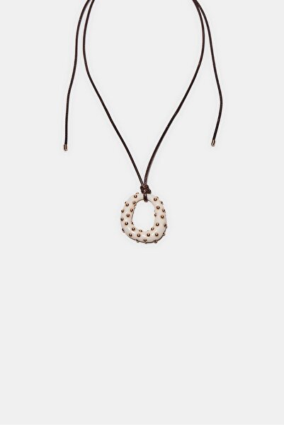 Stradivarius Cord necklace with charm