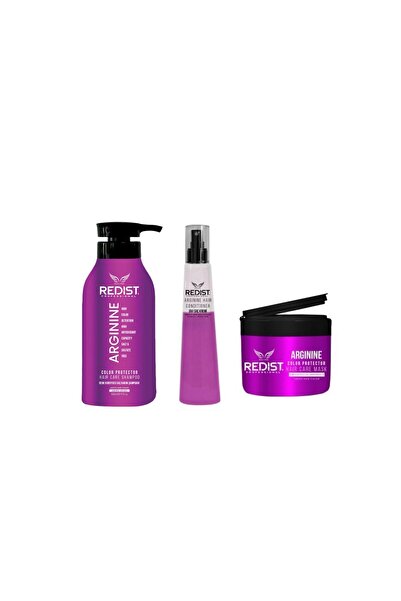 Redist Set protectia culorii Redist: Sampon Arginine 500 ml, Balsam bifazic 2...